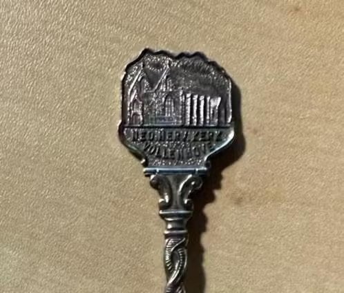 Vollenhove Ned. Herv. Kerk Lepeltje Zilverstad Pleet., Ophalen of Verzenden, Zo goed als nieuw