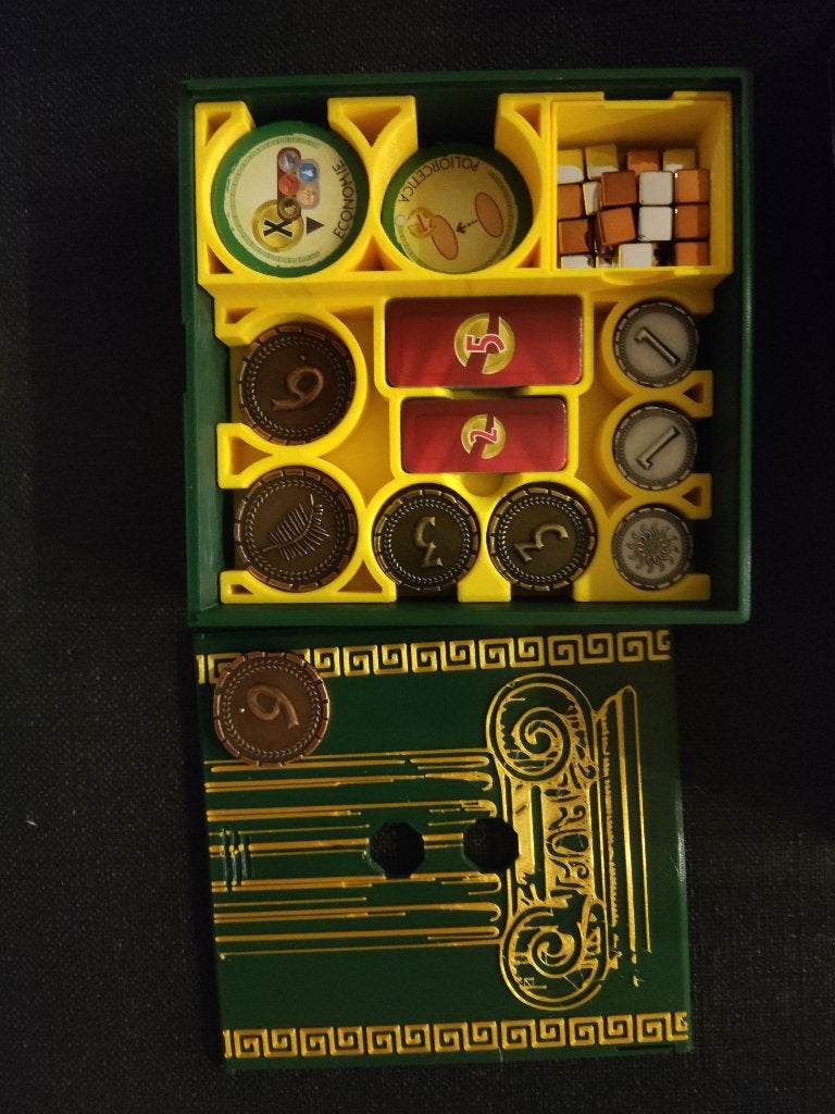 7 wonders duel + uitbreidingen/metal coins en pawns/sleeved, Hobby en Vrije tijd, Gezelschapsspellen | Bordspellen, Verzenden
