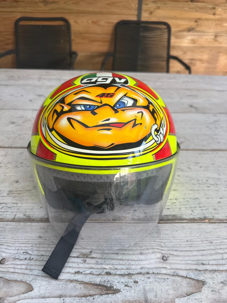 AGV Vale Jethelm - XS - Valentino Rossi design, Motoren, Ophalen, XS, Heren, Jethelm
