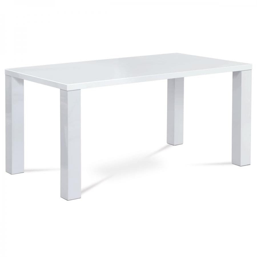 Eettafel hoogglans wit., Ophalen, Gebruikt