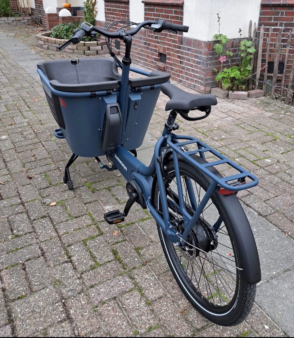 Winora fub 2 elektrische bakfiets - 250km Zo goed als nieuw, Elektrisch, Zo goed als nieuw, 2 kinderen, Schijfrem