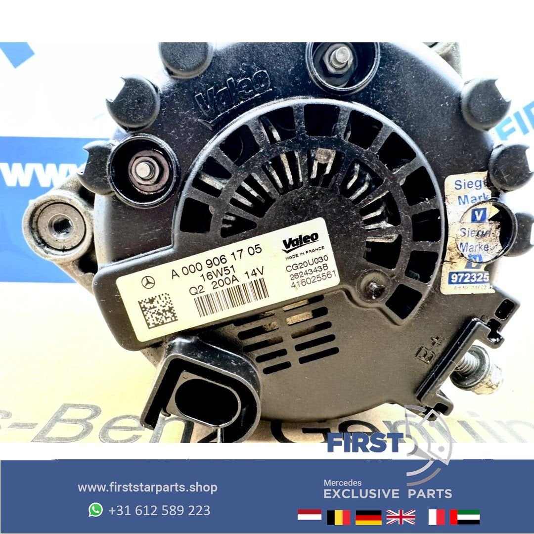 A0009061705 DYNAMO C63 GLC63 E63 GT63 GTS GTR S63 G63 GLE63, Gebruikt, -, Ophalen of Verzenden, -