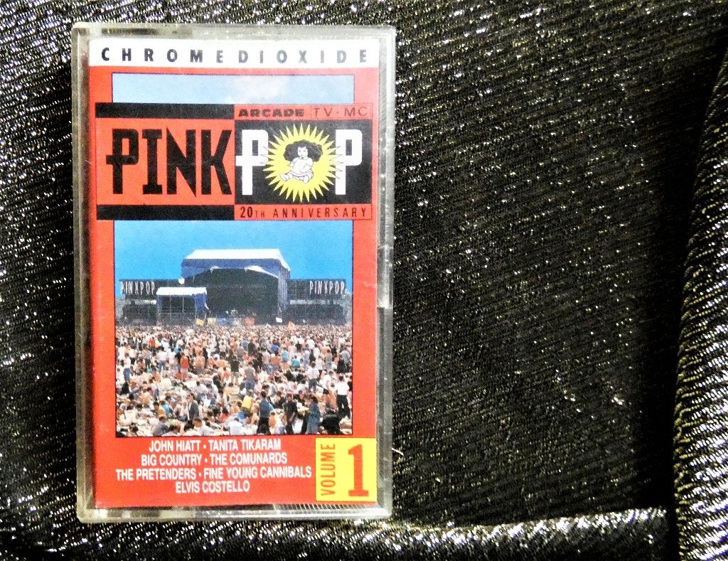 Pinkpop 20th Anniversary Vol. 1 ARCADE 1989, Cd's en Dvd's, Cassettebandjes, Gebruikt, 1 bandje, Ophalen