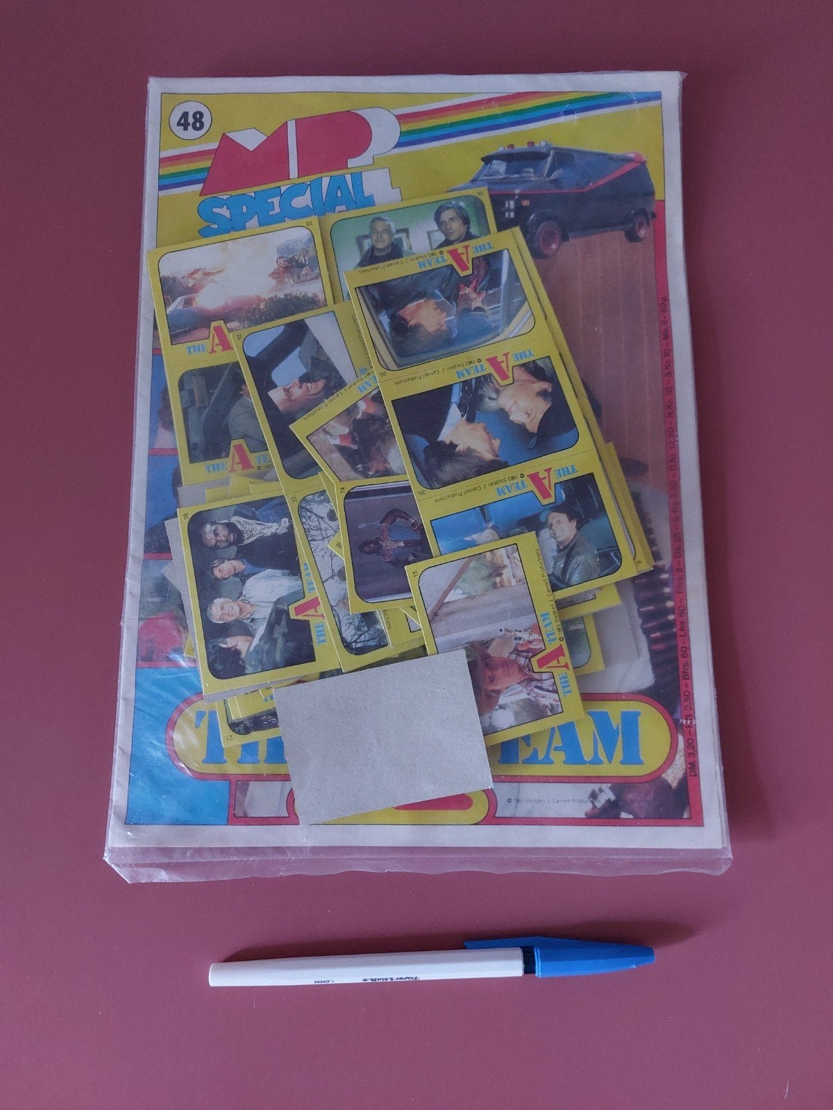 The A Team MP 48 Special, 80er jaren., Ophalen of Verzenden, Zo goed als nieuw, Poster