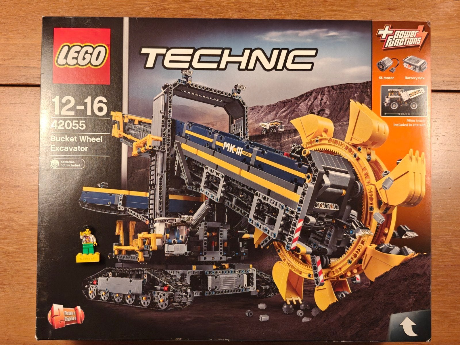LEGO Technic 42055 Emmerwiel Graafmachine, Ophalen of Verzenden, Nieuw, Lego