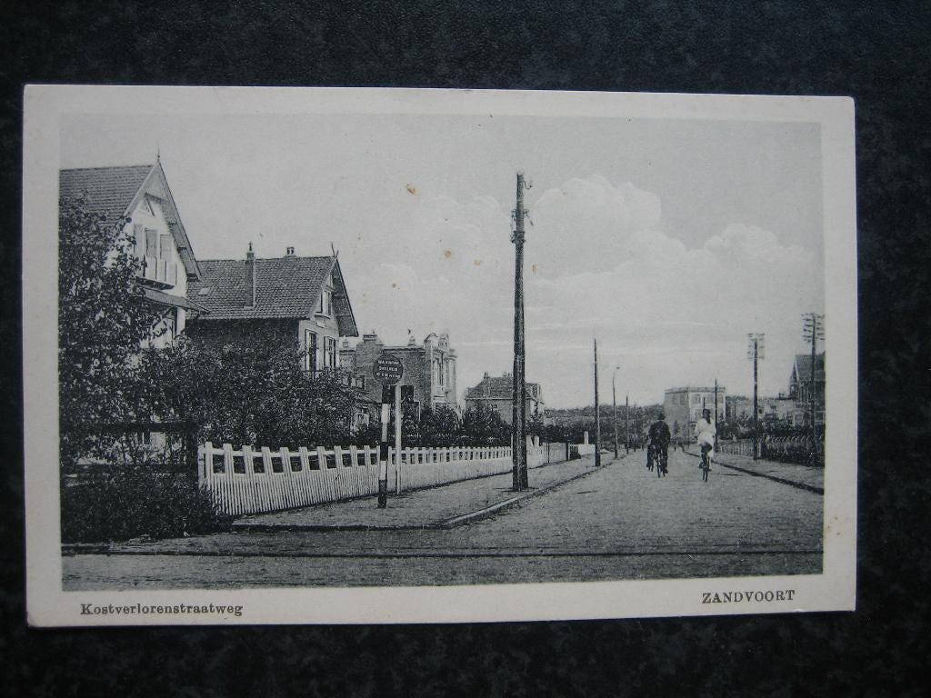 ZANDVOORT  Kostverlorenstraatweg, Ophalen of Verzenden, 1940 tot 1960, Noord-Holland