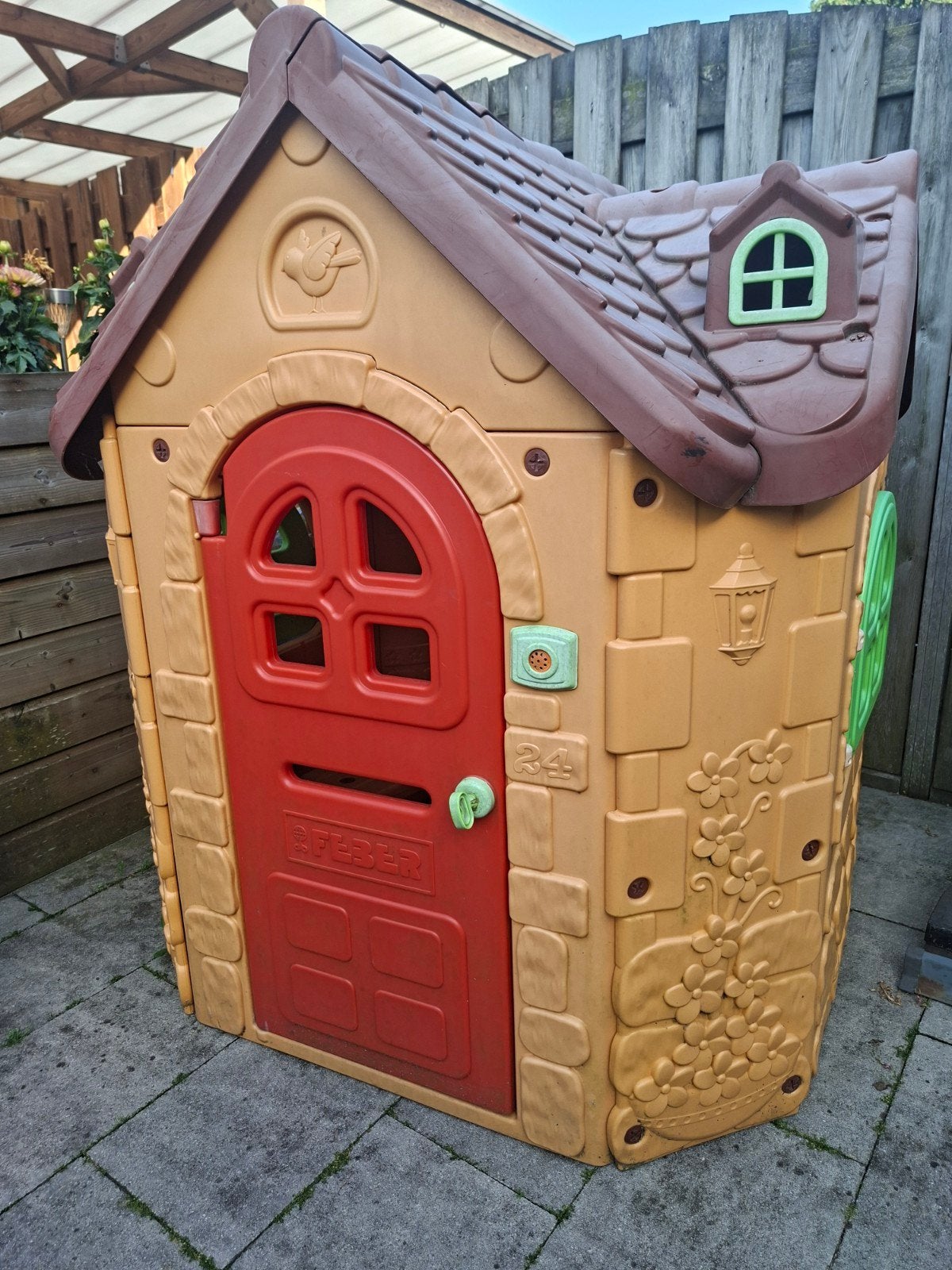Leuk speelhuisje voor kinderen - Feber, Ophalen, Kunststof