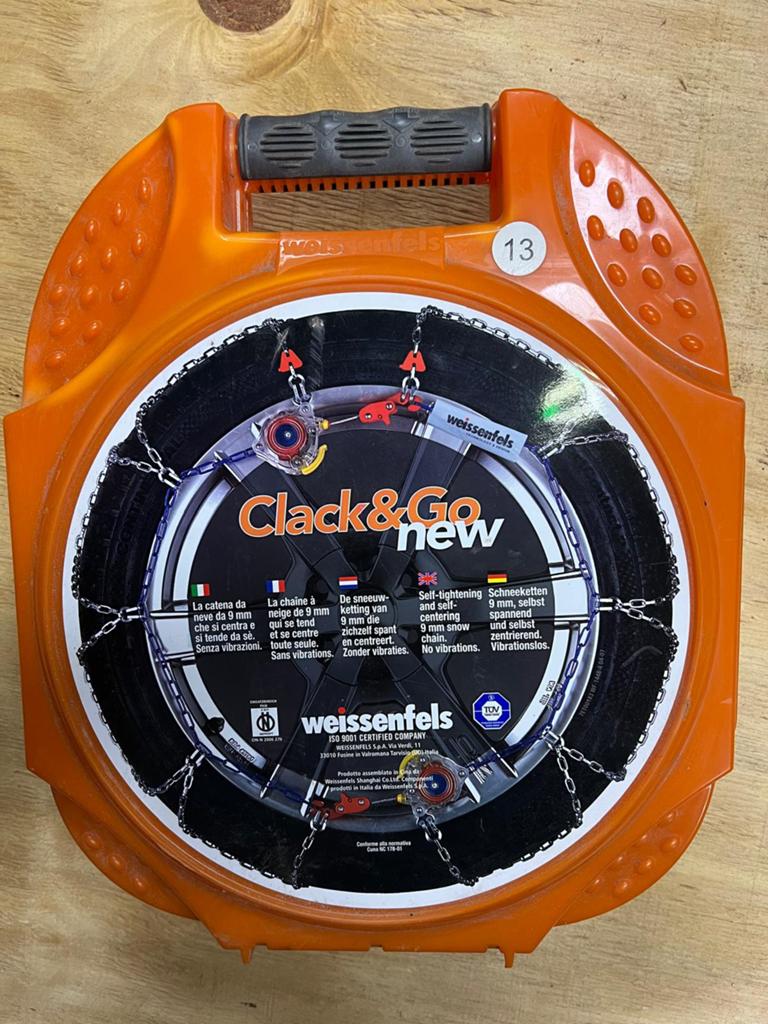 Nieuw Weissenfels Clack&Go new 13 M43 V4A sneeuwkettingen, Auto diversen, Sneeuwkettingen, Ophalen of Verzenden, Nieuw