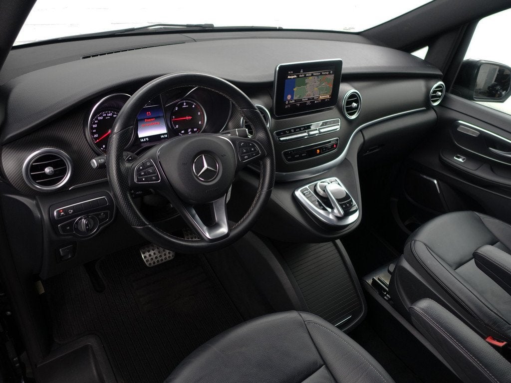 Mercedes-Benz V-Klasse 250d Lang AMG Edition Aut- 2x Schuifd, Auto's, Automaat, Achterwielaandrijving, Gebruikt, Met garantie (alle)