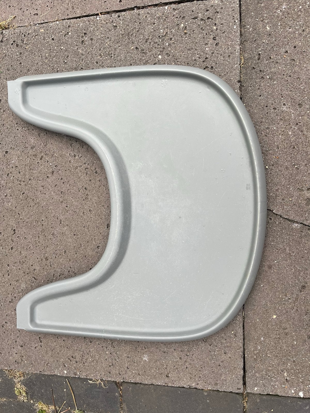 Eetblad voor Stokke Tripp Trapp - Grijs, Ophalen, Gebruikt, Overige typen, Afneembaar eetblad