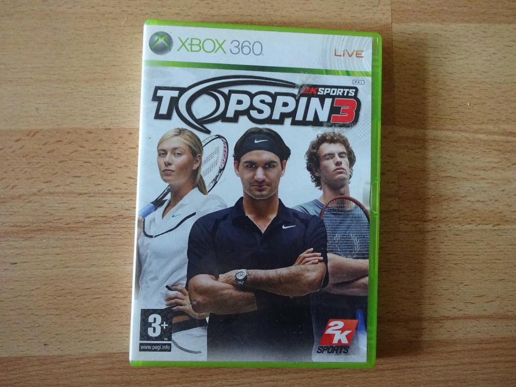 XBox 360 Topspin 3 , Xbox360 Game, Avontuur en Actie, Gebruikt, 2 spelers, Ophalen of Verzenden