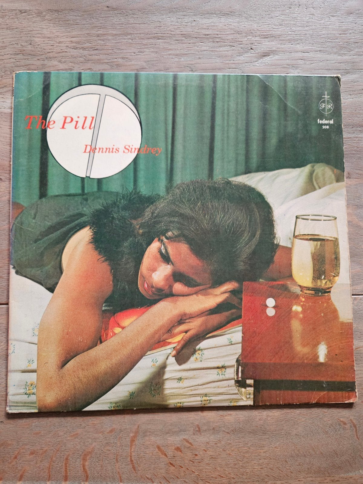 Lp Dennis Sindrey. The Pill, Ophalen of Verzenden, Gebruikt, 12 inch, R&B