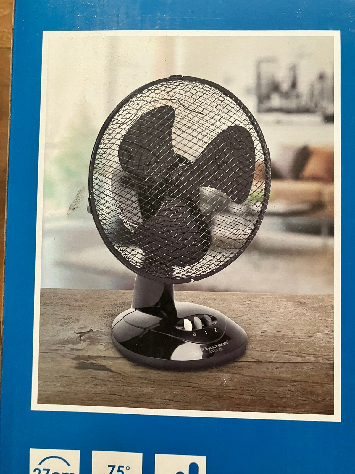 Ventilator, desk fan, tafelventilator Bestron. Nieuw!, Ophalen, Nieuw, Tafelventilator