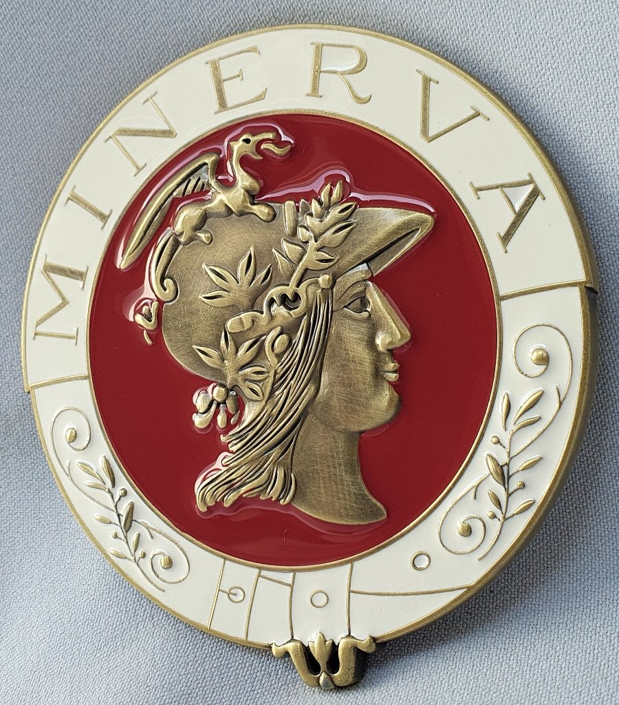 Grille badge Minerva, Verzenden, Nieuw, Auto's