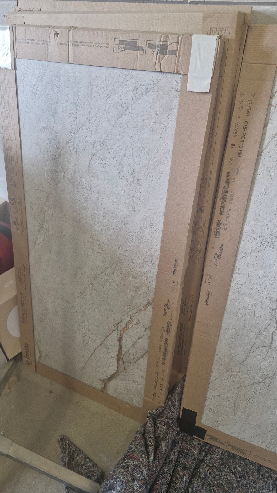 12 stuks Imola Ceramica – The Room – Grey Roots, Ophalen, 60 cm of meer, Nieuw, 5 tot 10 m²