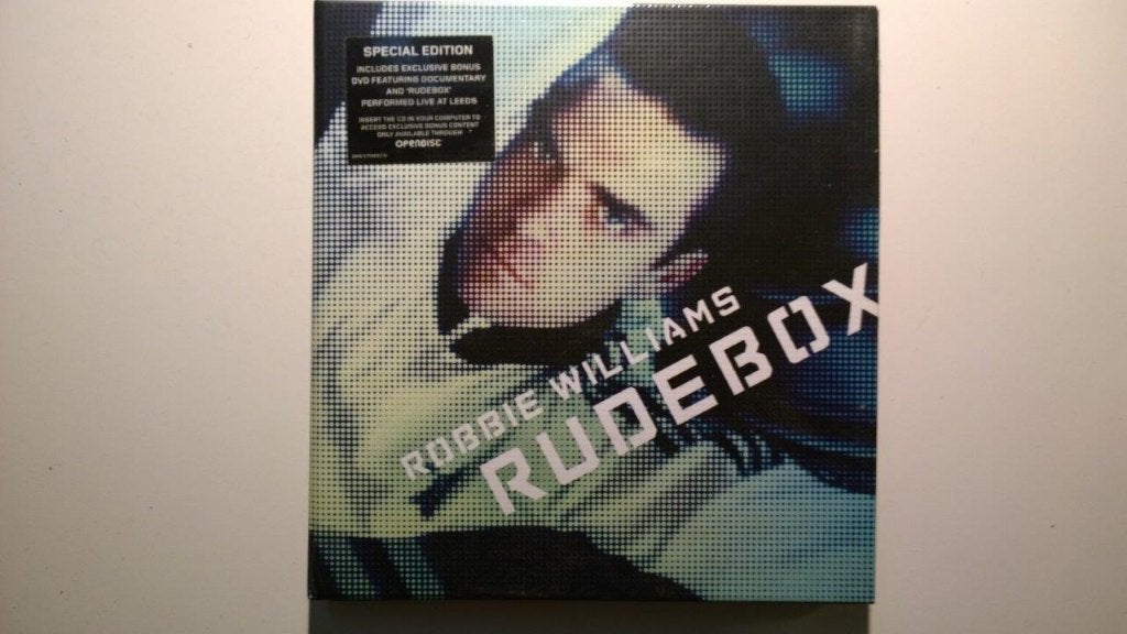 Robbie Williams - Rudebox (Special Edition), Ophalen of Verzenden, Zo goed als nieuw, Pop, Inclusief DVD
