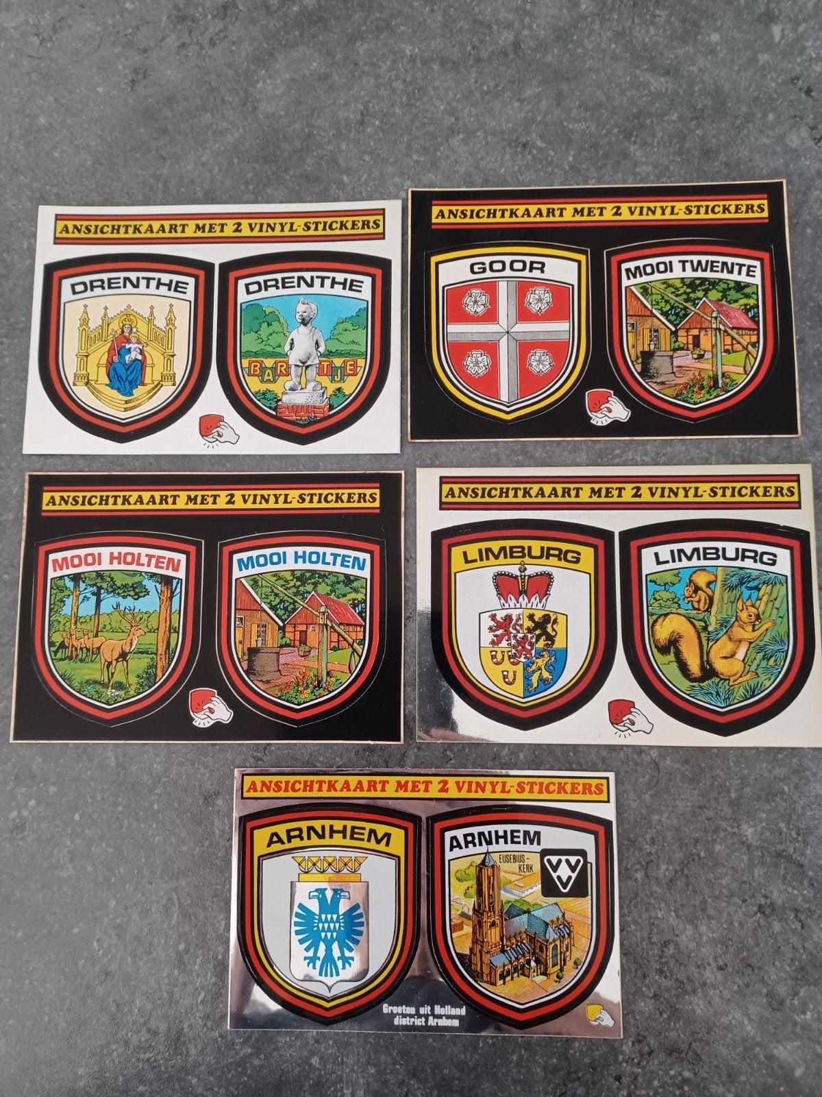 Stickers Nederland, Verzamelen, Ophalen of Verzenden, Zo goed als nieuw