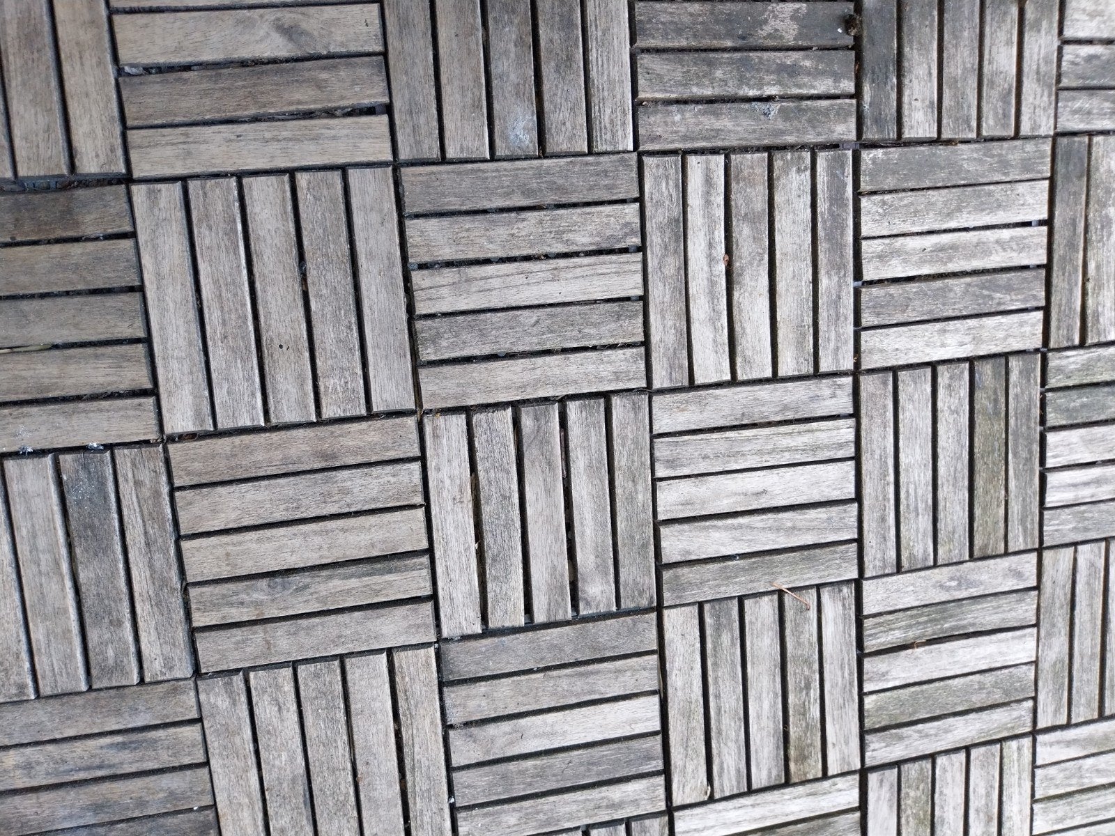 Houten balkon/ terras tegels, Tuin en Terras, Ophalen of Verzenden, Gebruikt, Hout