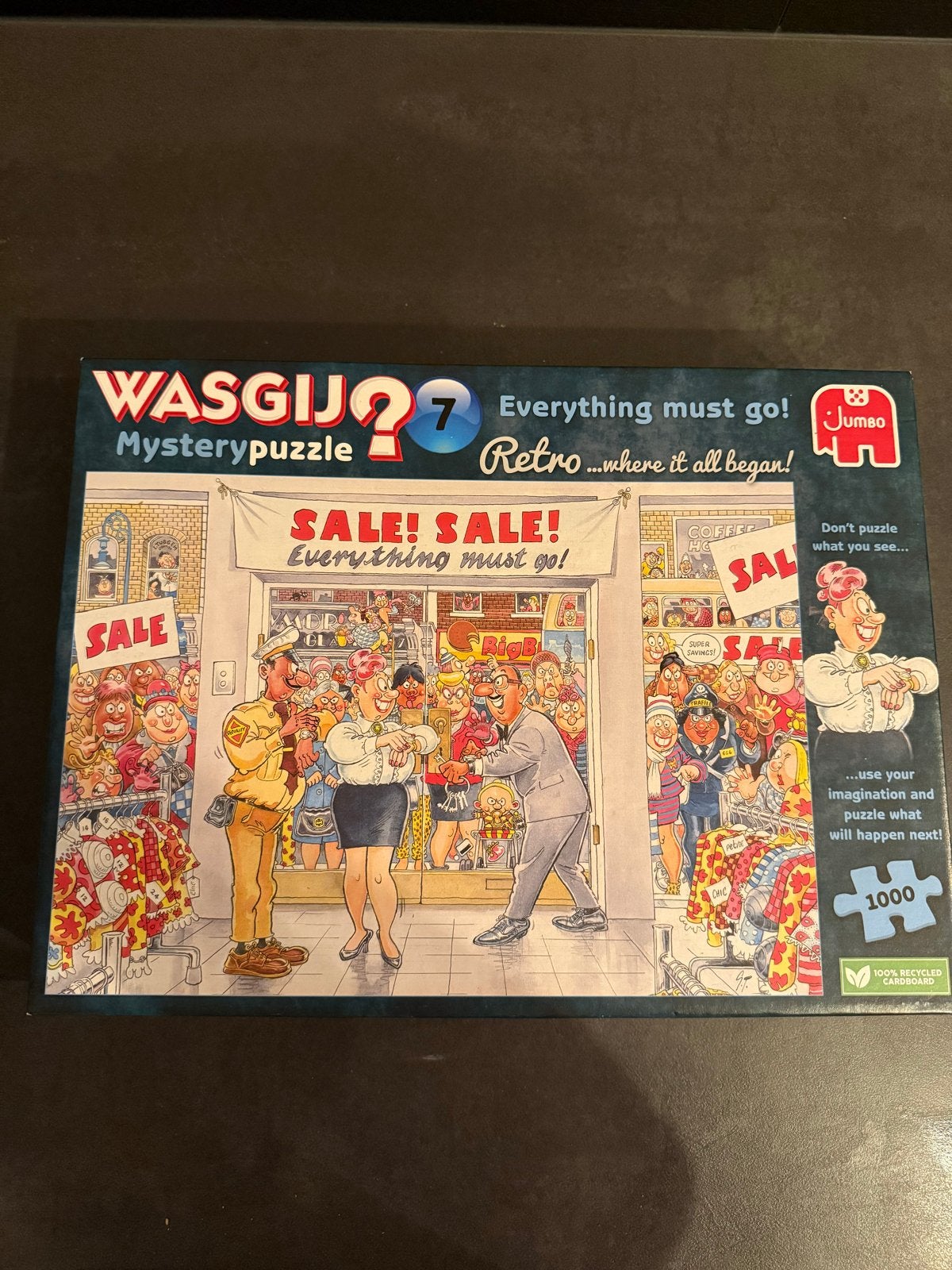 2 Wasgij Mystery Puzzels, Ophalen of Verzenden, 500 t/m 1500 stukjes, Gebruikt, Legpuzzel