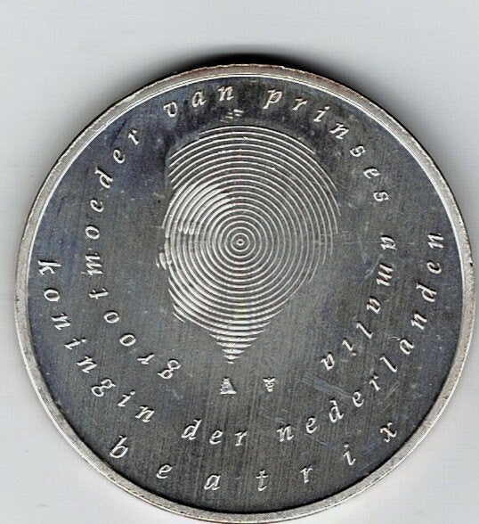 23-1552 Nederland 10 euro 2004, Postzegels en Munten, Koningin Beatrix, Zilver, Euro's, Ophalen of Verzenden