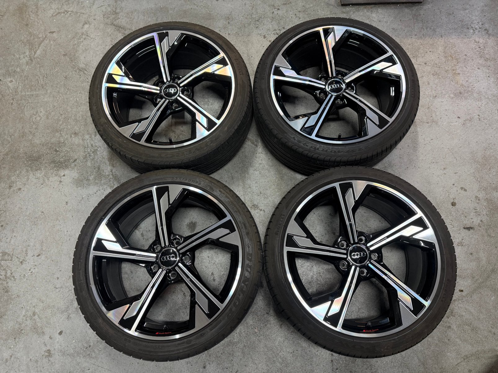 ✅ 18 Inch 5x112 Audi Sport Velgen A3 A4 A5 A6 S3 S4 S6 RS TT, Auto-onderdelen, Banden en Velgen, 18 inch, Gebruikt, Banden en Velgen