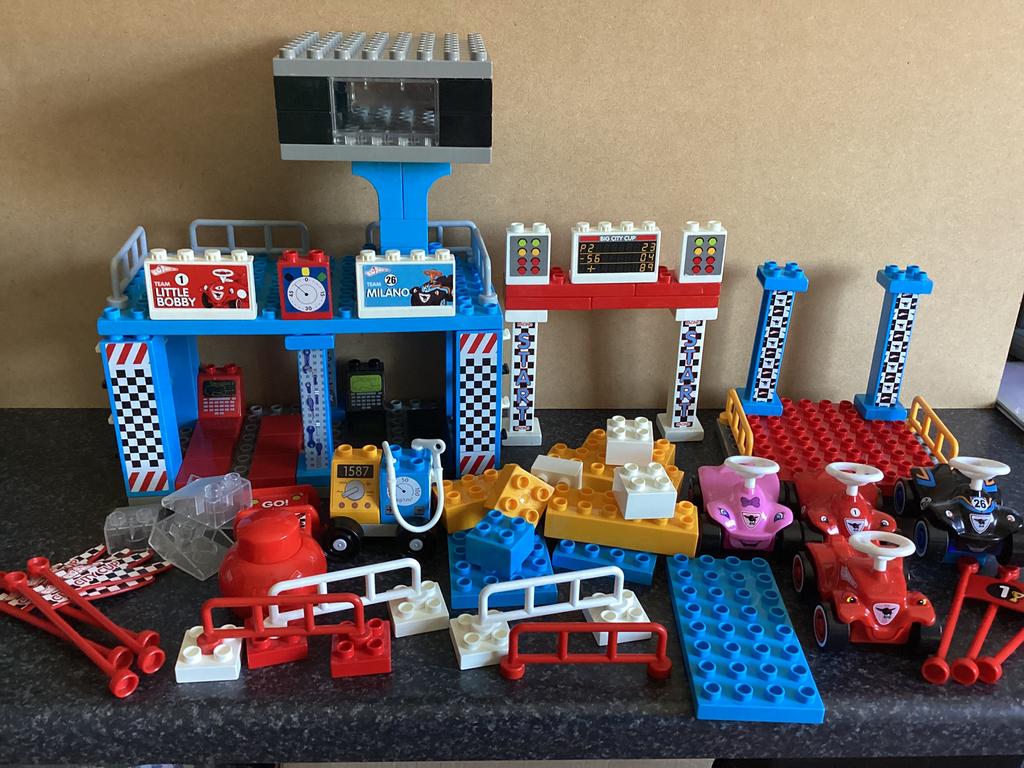 Big Bobby Car Racing Cup  als Duplo, Ophalen of Verzenden, Zo goed als nieuw