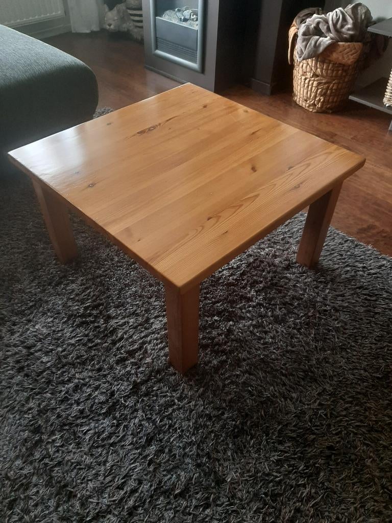 Mooie grenen salontafel, Huis en Inrichting, Tafels | Salontafels, Ophalen, 100 tot 150 cm, 50 tot 100 cm, Minder dan 50 cm