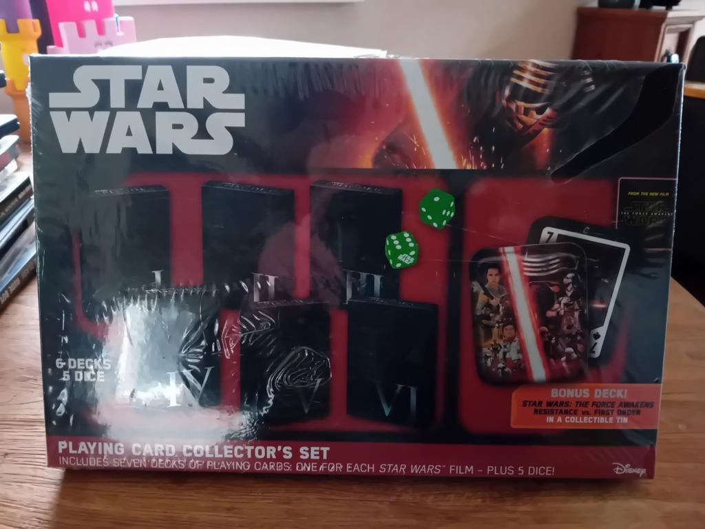 Star Wars Speelkaarten Collector's Set - Ongeopend, Ophalen of Verzenden, Nieuw, Speelkaart(en)