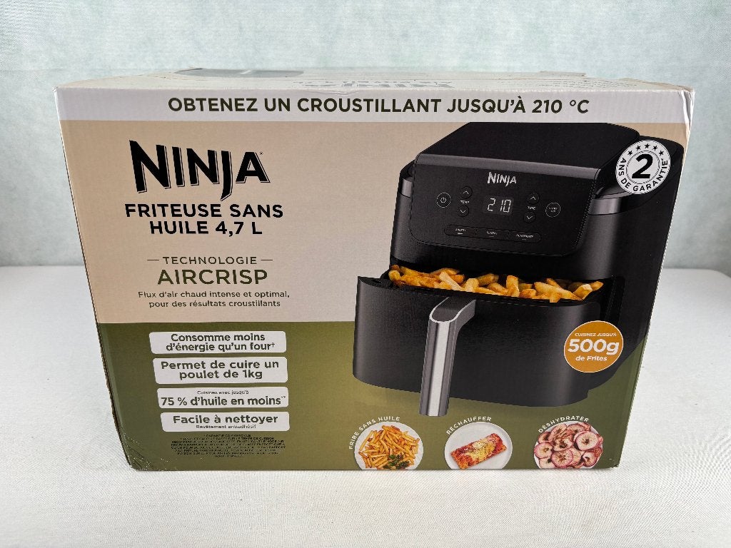 Ninja Airfryer PRO AF140EU 4,7L – 1750W, Airfryer, Nieuw, 1500 gram of meer, Ophalen of Verzenden
