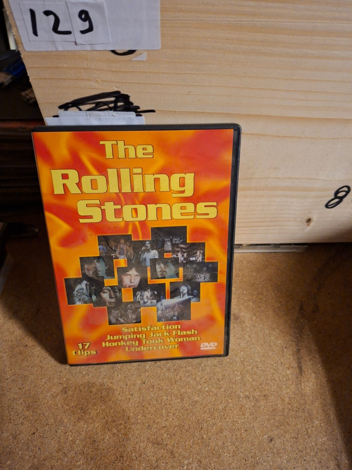 The Rolling Stones DVD - 17 Clips, Ophalen of Verzenden, Gebruikt, Muziekvideo's