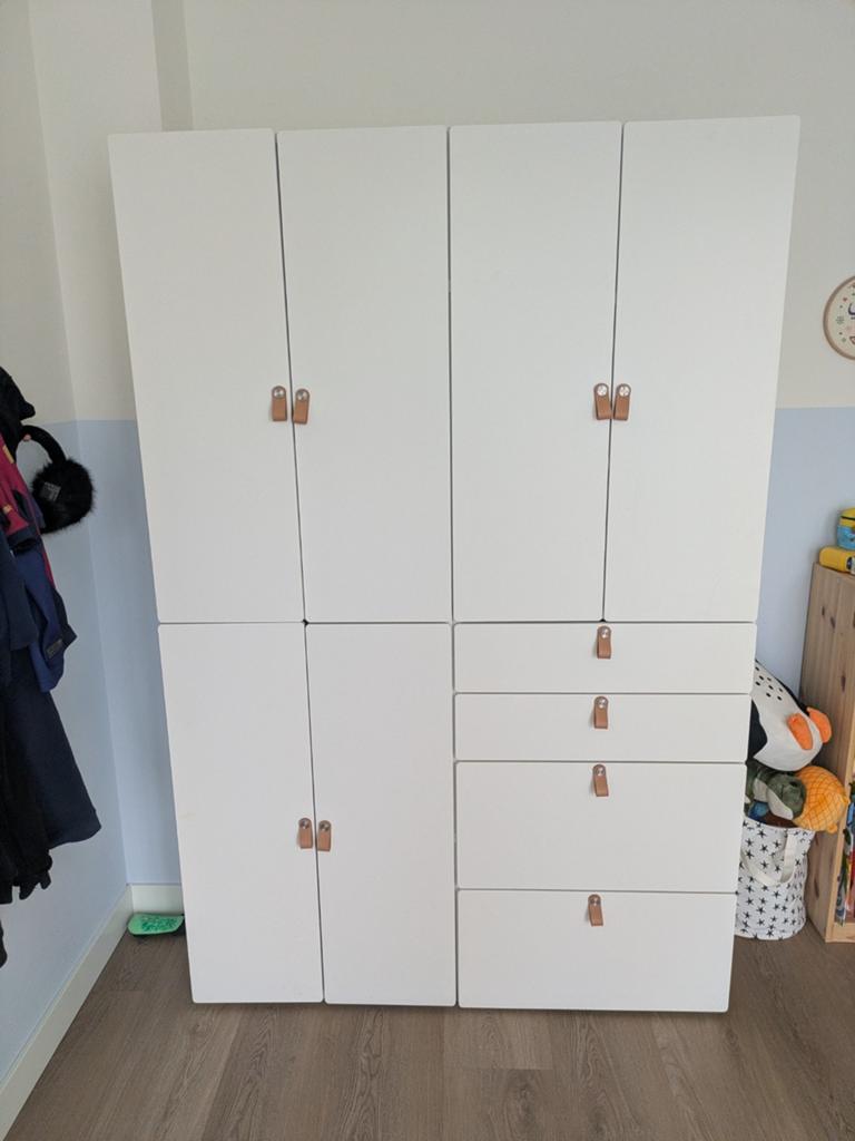 SMASTAD/PLATSA Ikea kast, Huis en Inrichting, Kasten | Kledingkasten, Ophalen, 100 tot 150 cm, Zo goed als nieuw, 150 tot 200 cm