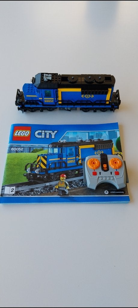 Lego trein: 60052 locomotief met powerfuncties, Kinderen en Baby's, City, Lego, Ophalen of Verzenden, Zo goed als nieuw