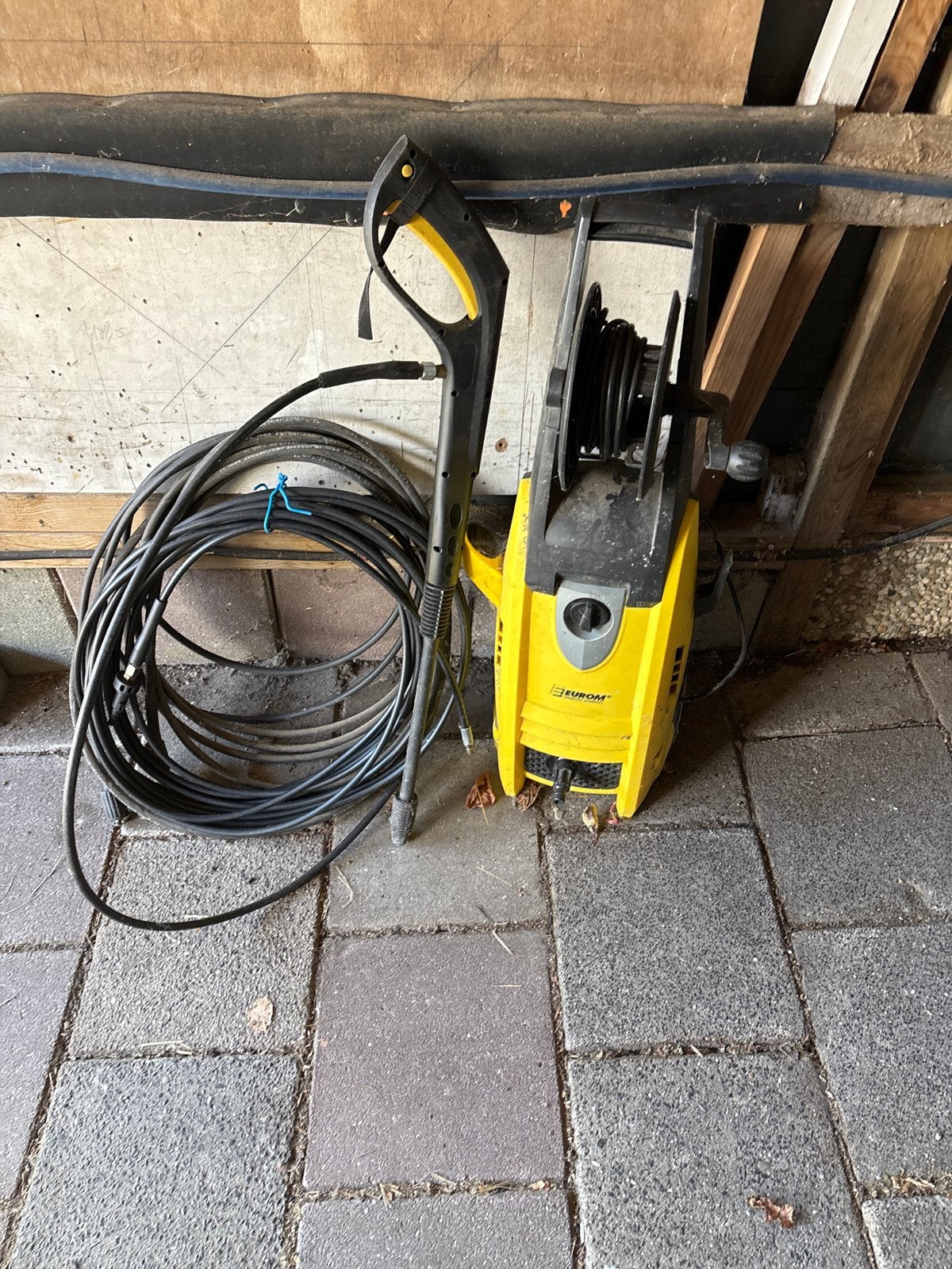 Eurom Hogedrukreiniger -  incl slangen ed, Ophalen, Gebruikt, Elektrisch