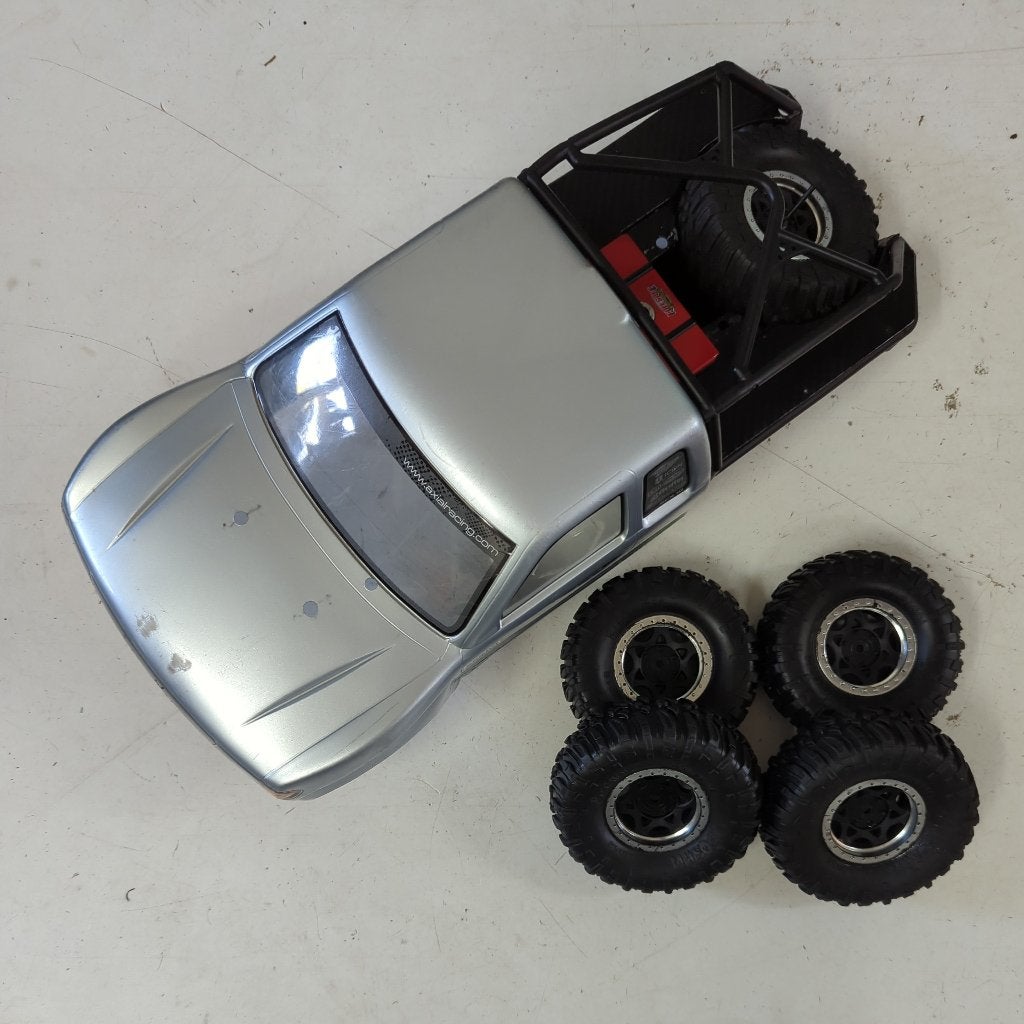 Originele Axial SCX10 Honcho kap met wielen (313mm, crawler), Ophalen of Verzenden, Gebruikt, Schaal 1:10, Onderdeel