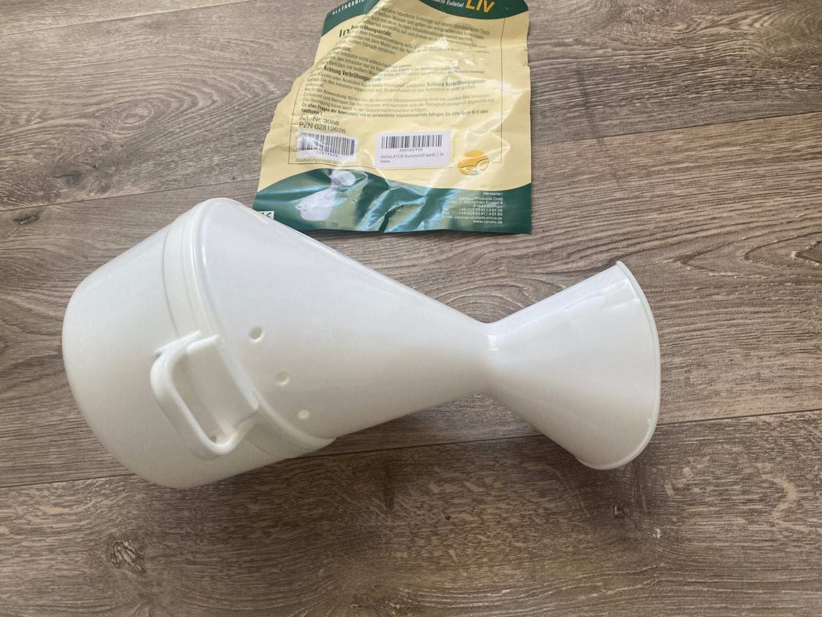 Nieuw!! Inhalator inhalatie verstopte neus bijholten, Ophalen of Verzenden, Zo goed als nieuw