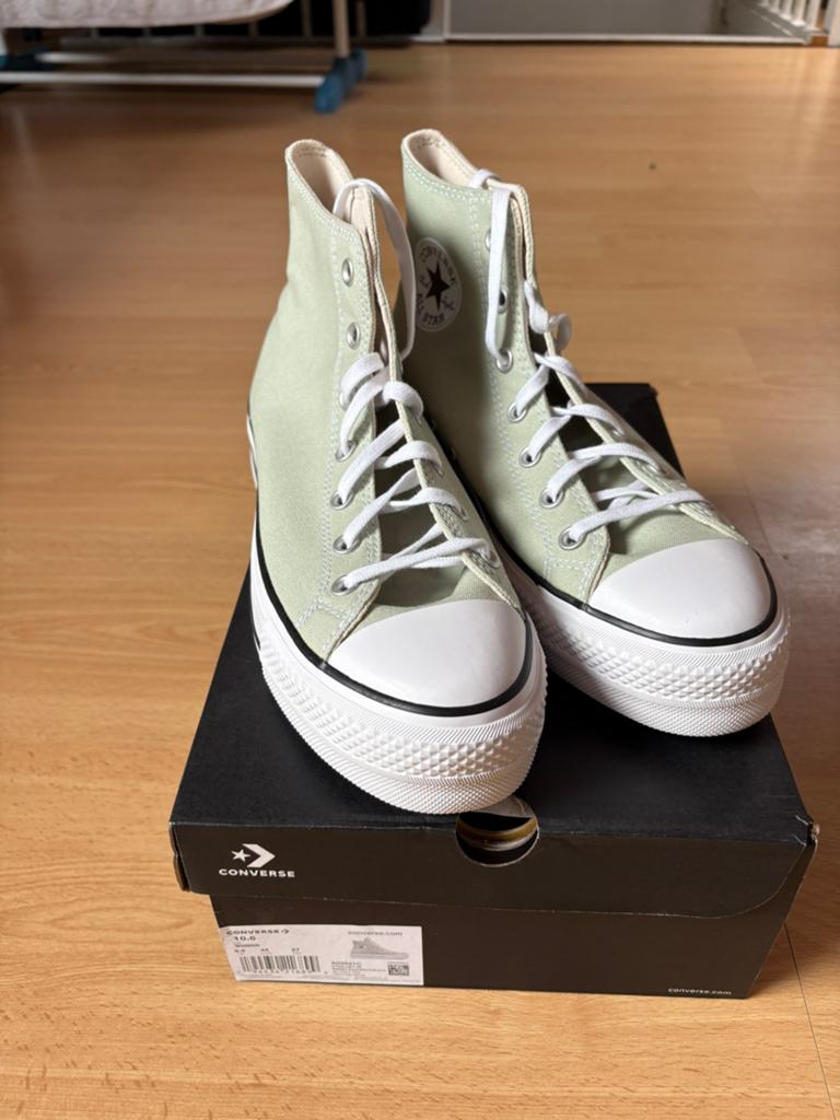 Comverse All Star High Dames, Beige, Nieuw, Ophalen of Verzenden, Sneakers of Gympen