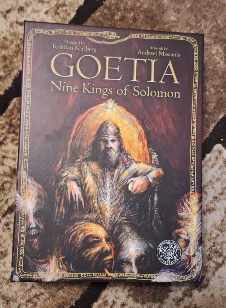 Goetia - Nine kings of Solomon bordspel, Ophalen of Verzenden
