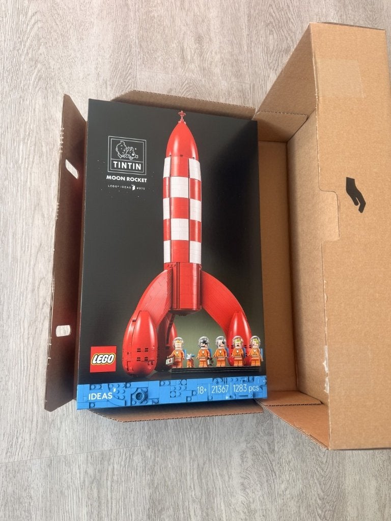 Lego - Ideas - Tin Tin - Kuifje - Raket naar de Maan, Lego, Nieuw, Ophalen of Verzenden, Ideas