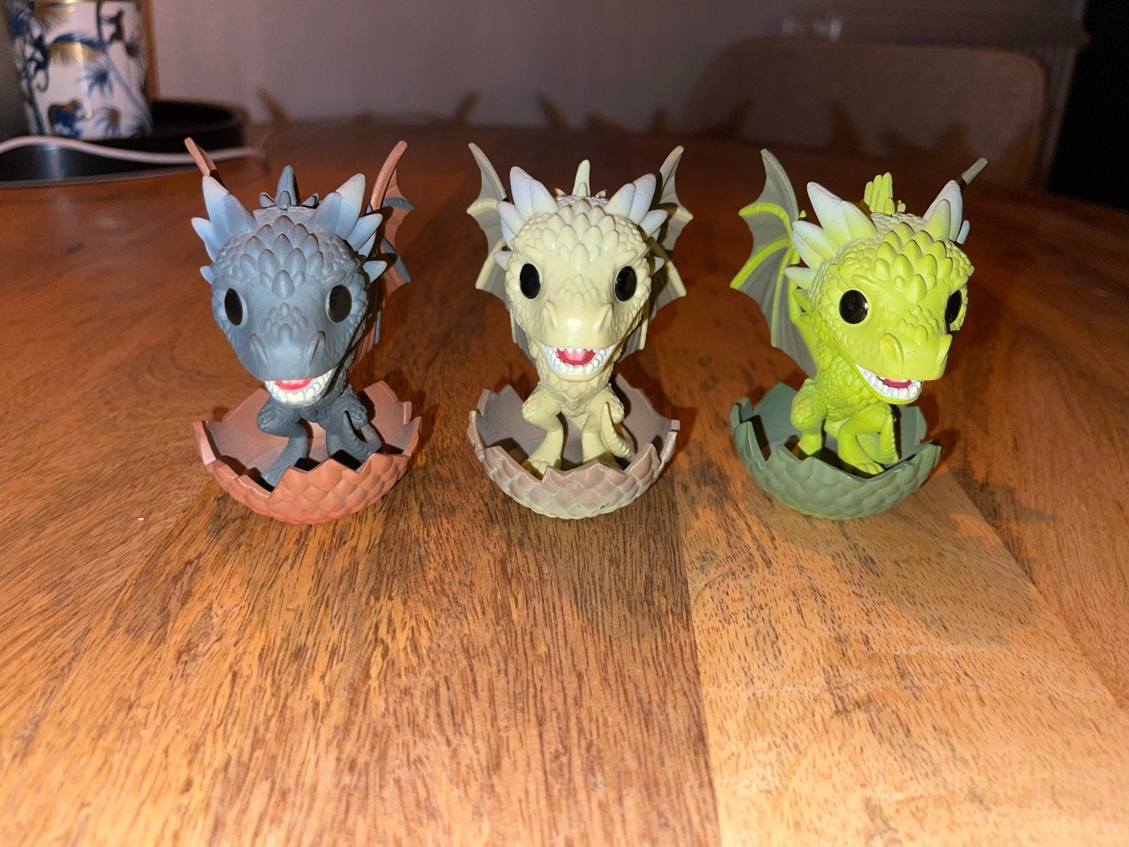 Funko Pop Game of Thrones Dragon 3-pack ECCC Exclusive, Ophalen of Verzenden, Zo goed als nieuw