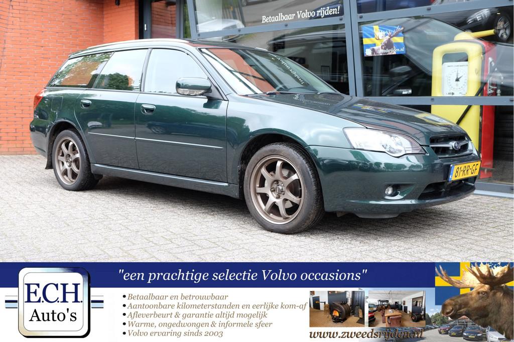 Subaru Legacy Touring Wagon 2.0i AWD Schuifdak, Trekhaak, Auto's, Subaru, Gebruikt, 4 cilinders, Origineel Nederlands, Handgeschakeld