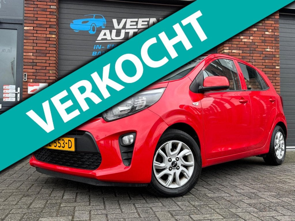 Kia Picanto 1.0 CVVT ComfortPlusLine Navigator CarPlay Navi, Voorwielaandrijving, Gebruikt, Euro 6, 4 stoelen