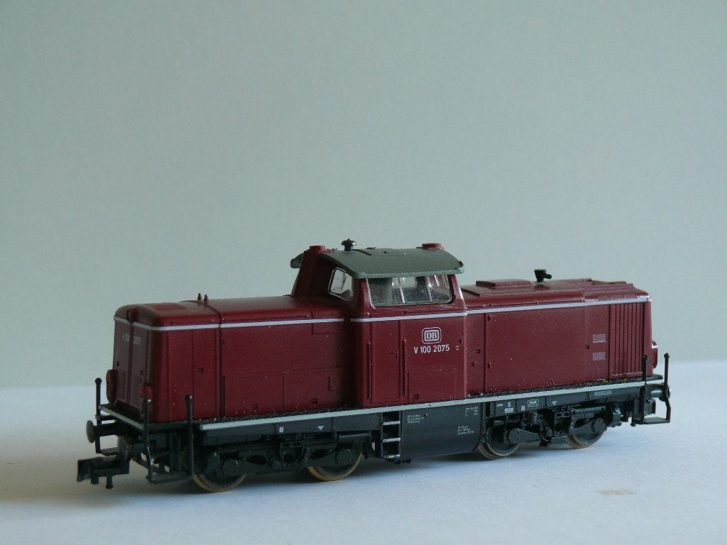 Fleischmann diesellok V100 2075 digitaal, Gebruikt, Fleischmann, Ophalen of Verzenden, Gelijkstroom