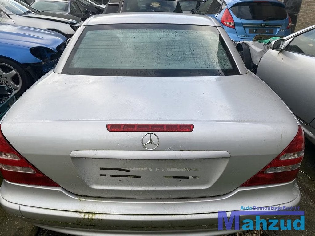 MERCEDES SLK R170 Zilver 744 Achterklep 1996-2004, Gebruikt, Mercedes-Benz AG, Deur, Mercedes-Benz