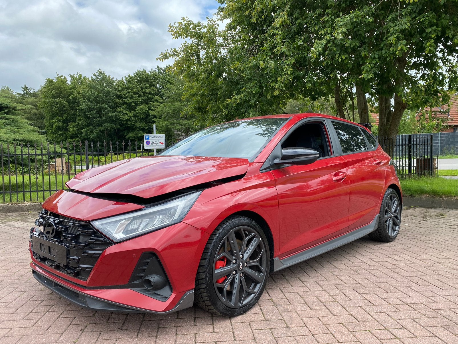 Hyundai i20N 2024 27000km, Auto diversen, Schadeauto's, 1600 cc, Handgeschakeld, Ophalen of Verzenden, Benzine