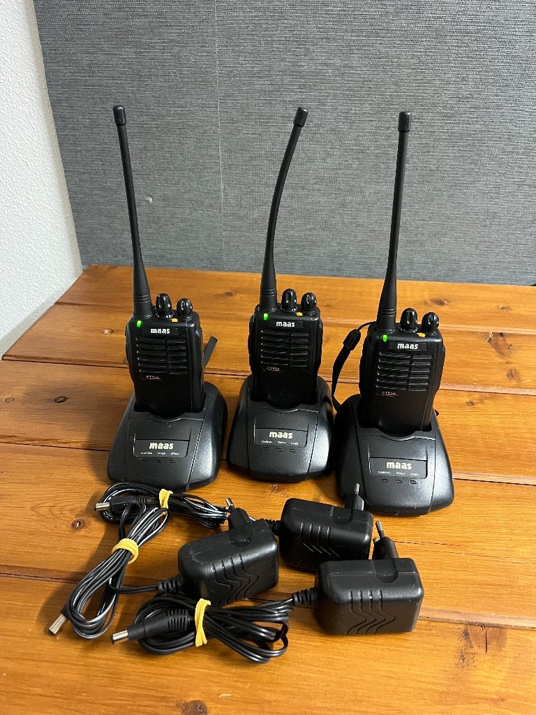 LEES TEXT ! Professionele Maas PT558 walkie takies portofoon, Telecommunicatie, Minder dan 2 km, Gebruikt, Ophalen of Verzenden