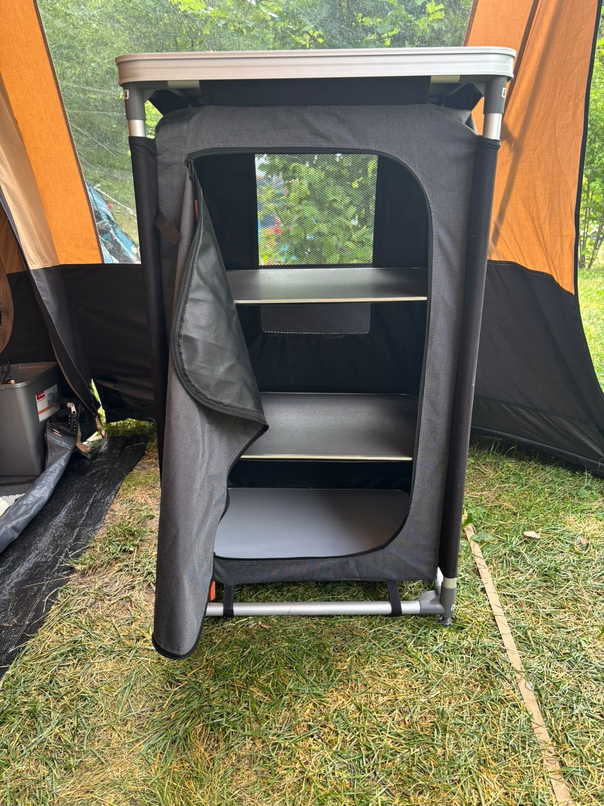Campingkastje, Caravans en Kamperen, Kampeermeubelen, Ophalen, Zo goed als nieuw, Campingkast