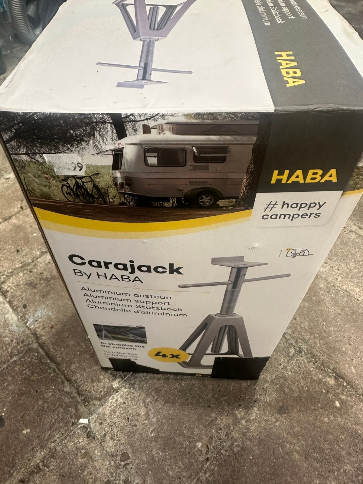 As steunen caravan camper, Ophalen, Zo goed als nieuw