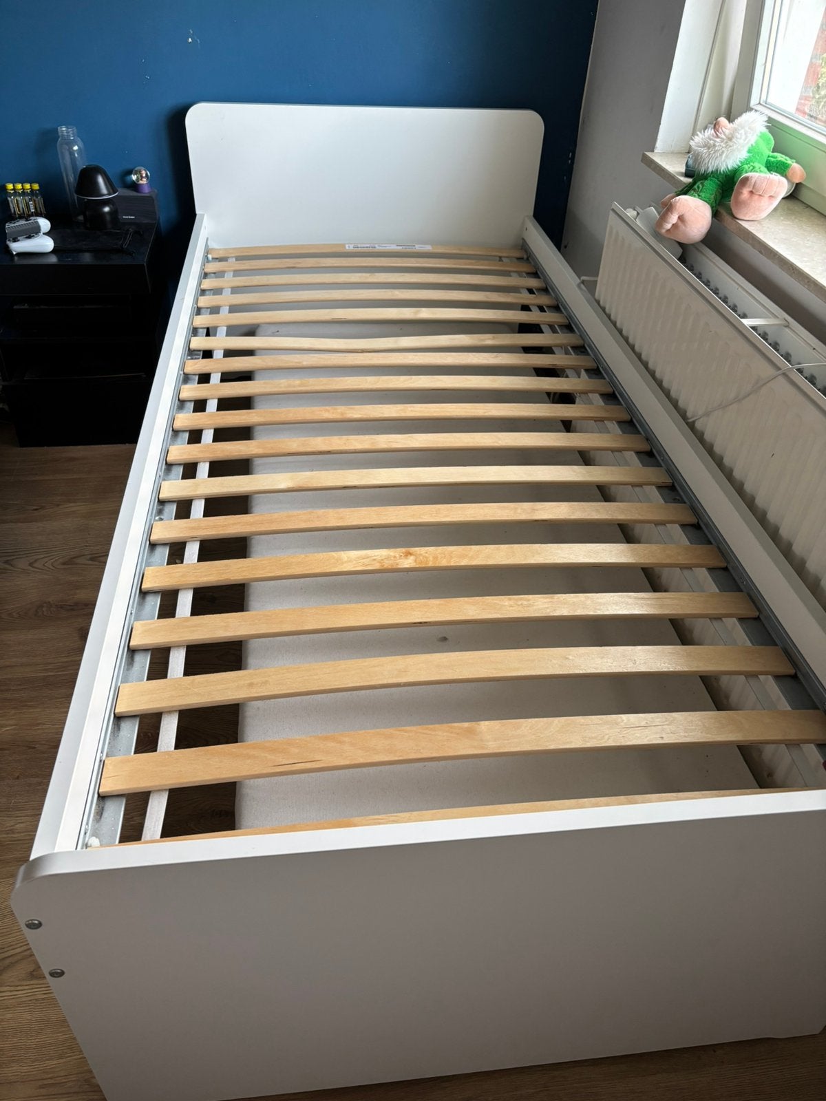 Ikea 1 persoonsbed, Huis en Inrichting, Ophalen, Gebruikt, 90 cm, Eenpersoons