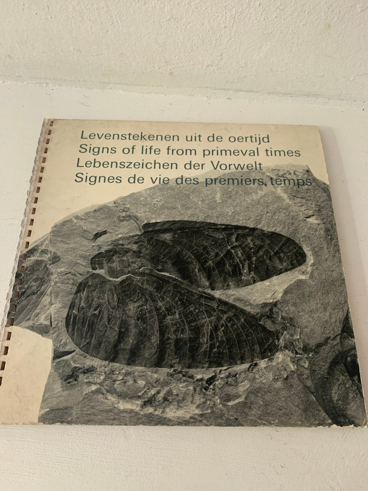 DSM Boek Levenstekenen uit de Oertijd 1973, Ophalen of Verzenden, Gelezen