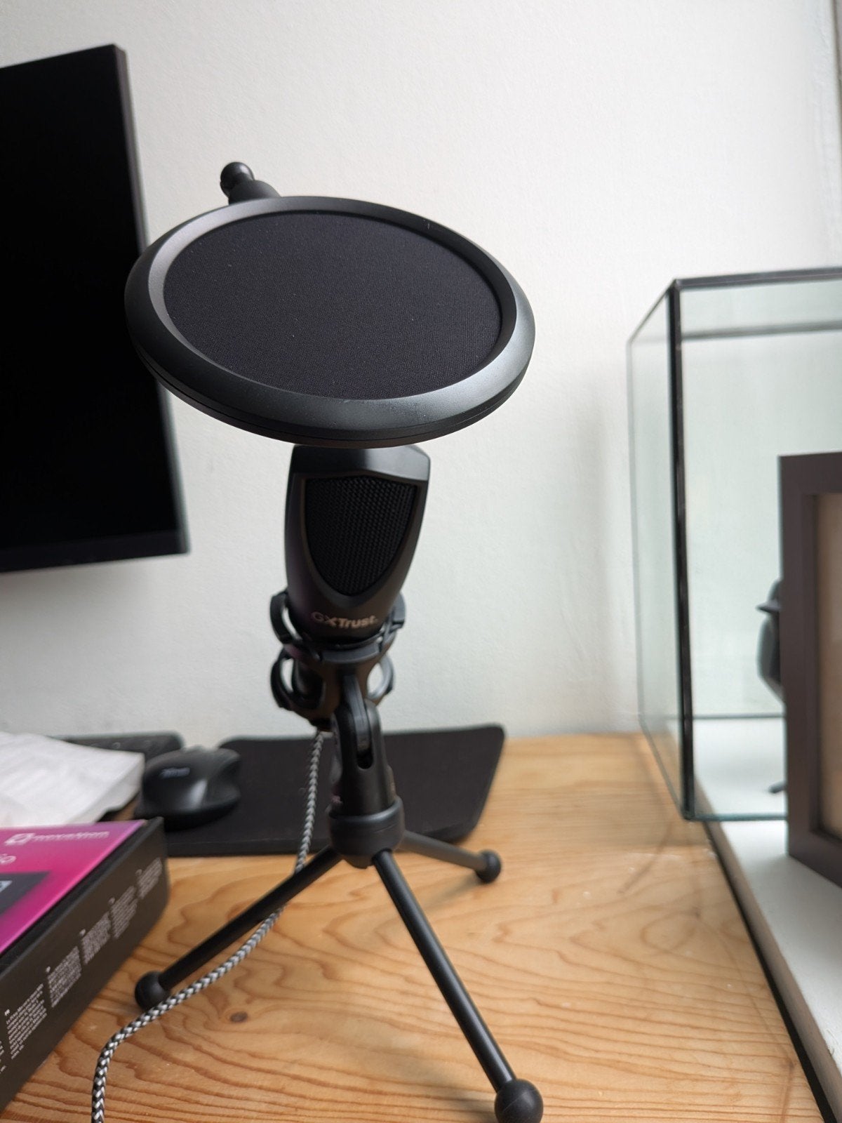 Trust GXT 232 Mico USB Microfoon met Popfilter, Ophalen of Verzenden, Nieuw, Studiomicrofoon